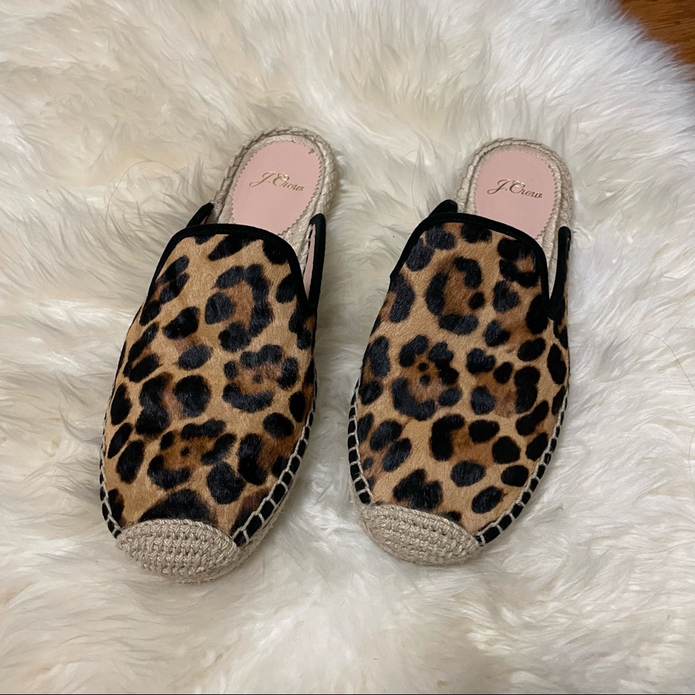 JCrew Espadrille Mules 8.5